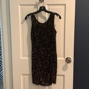 Parker sparkly low back dress
